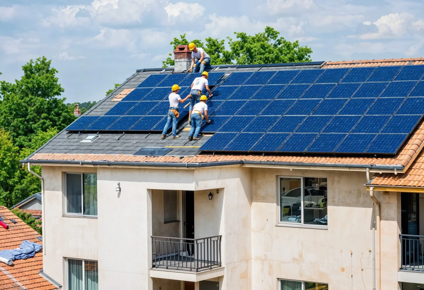 Fotovoltaická instalace na střeše – realizace DEVR